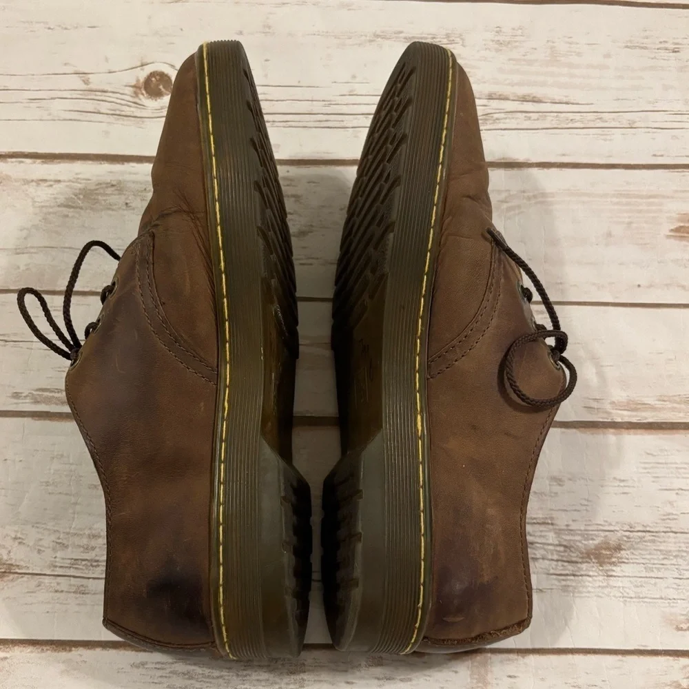 DR. MARTENS CORONADO MEN'S CRAZY HORSE LEATHER CASUAL SHOES SIZE 9